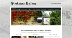 Desktop Screenshot of brackstonebuilders.com